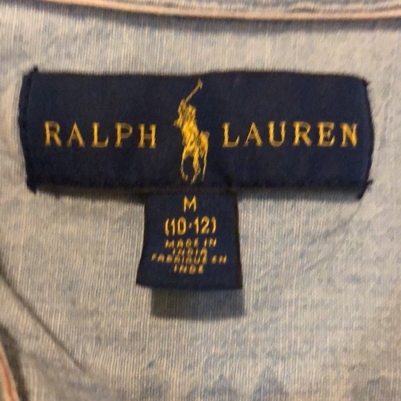 Three Boys Short Sleeve Button Down with Collar 10 / 12 - Picture 5 of 8